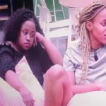 BBMZansi housemates Fahima and Pale