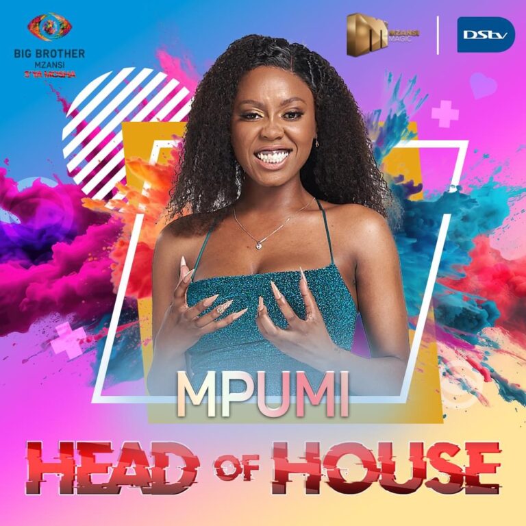 Mpumi becomes the first female Head of House