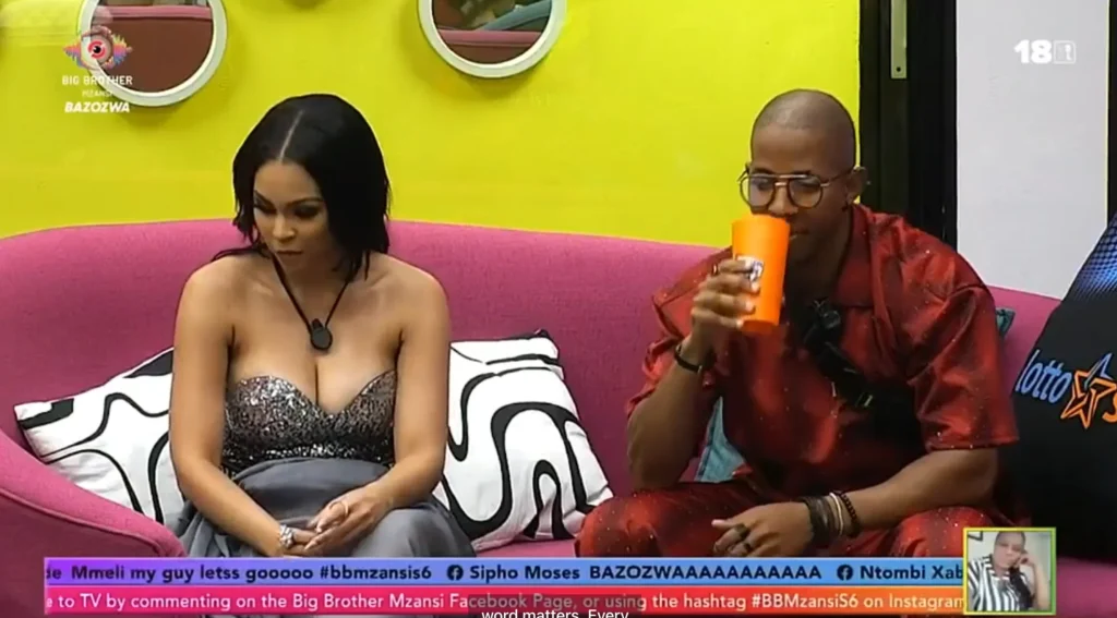 What transpired on the First night inside Big Brother Mzansi season 6 house 8 big brother mzansi bazozwa at 21.41.56